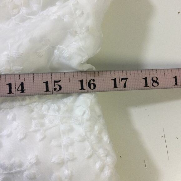 LULU'S XL Trend White Embroidered Ruffled One-Shoulder Mini Dress NEW b151 - Picture 7 of 9